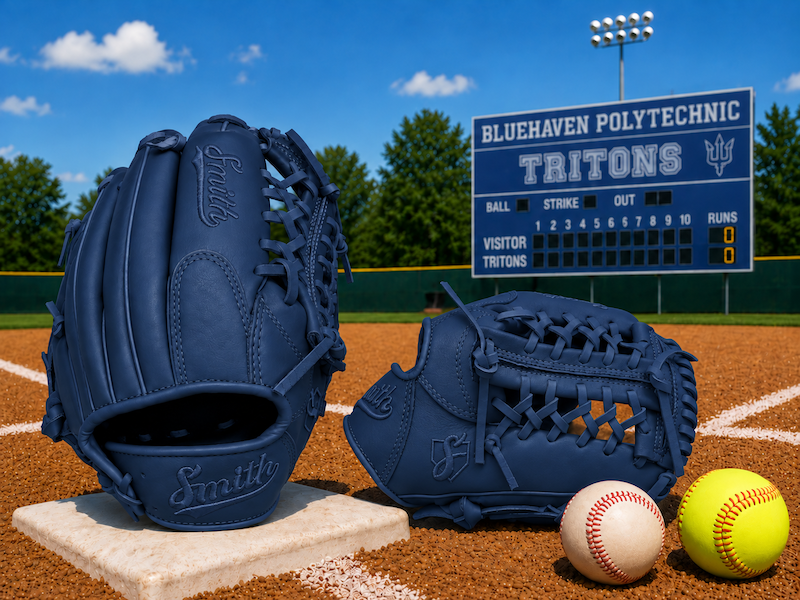 Smith FGNW-Cool Water Blue Baseball and Softball Glove