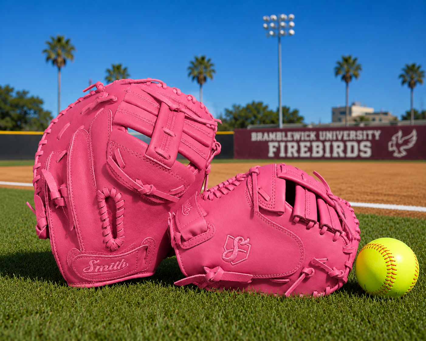 Smith SBCM-Cotton Candy Pink (Softball Catchers Glove)
