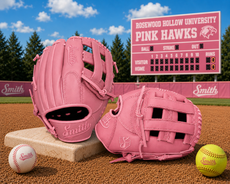Smith FGHW-Pink Volt Series Baseball and Softball Glove