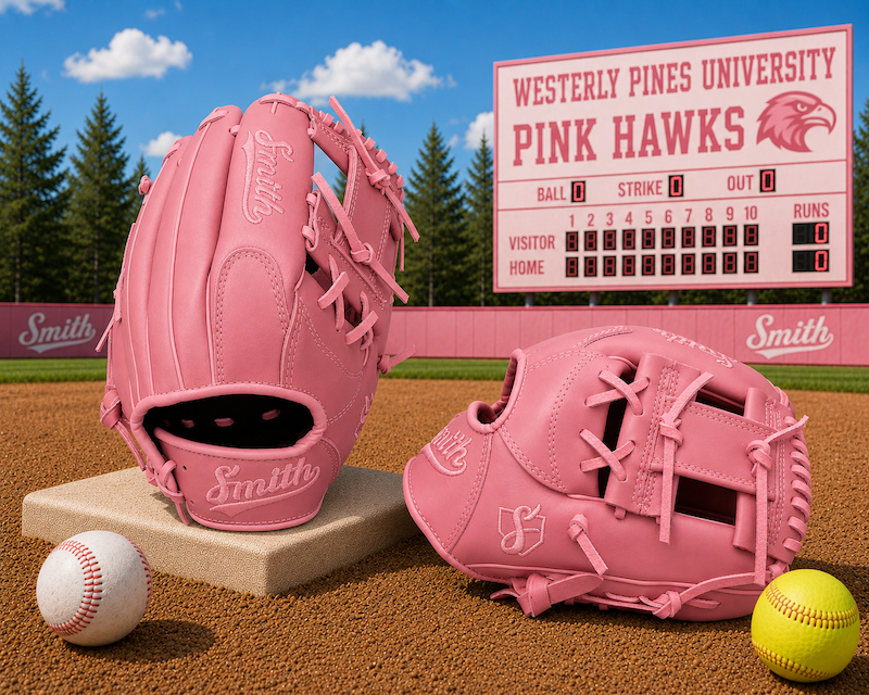 Smith FGIW-Pink Volt Series Baseball and Softball Glove