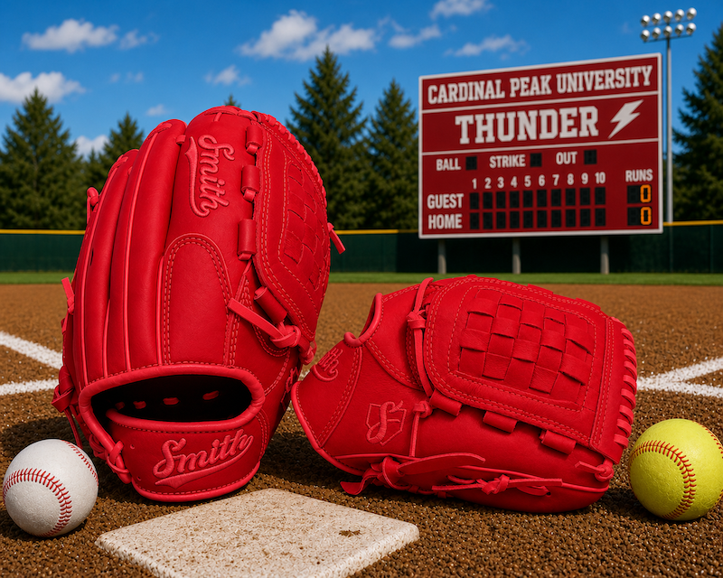 Smith FGBW-Red Hot Baseball and Softball Glove