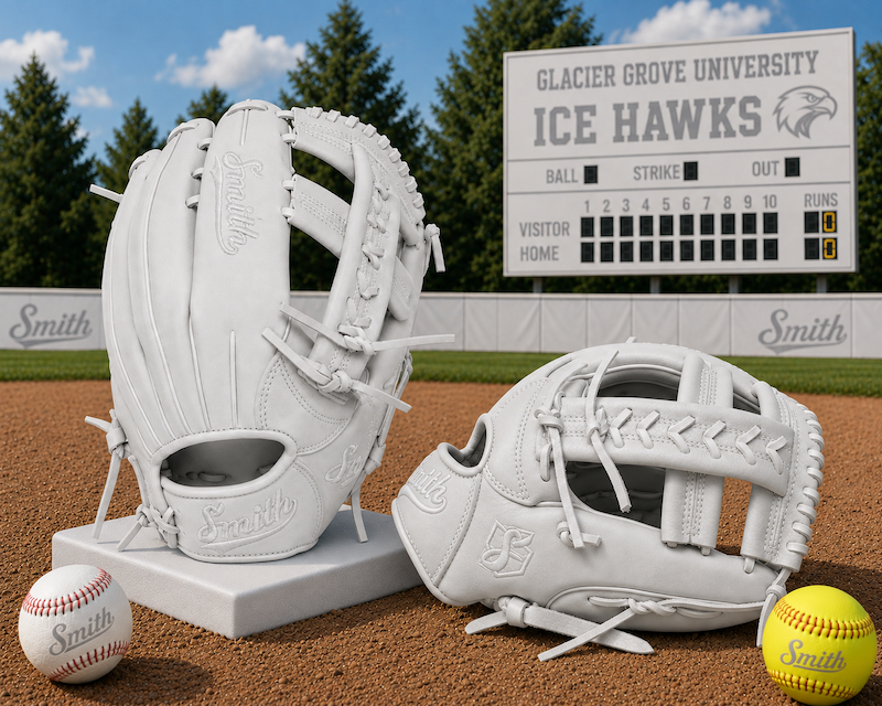 Smith FGLCW-White Out Series Baseball and Softball Glove