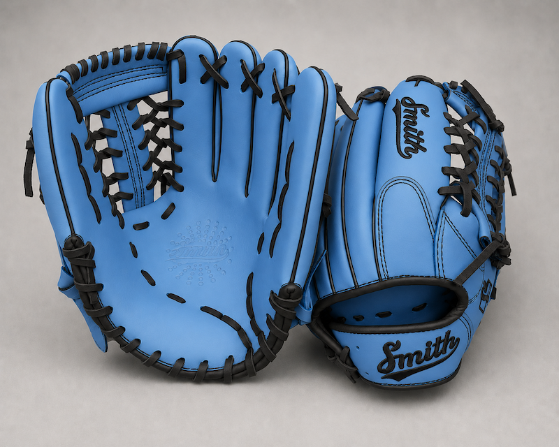 Smith FGNW-Baby Blue n Black Baseball and Softball Glove