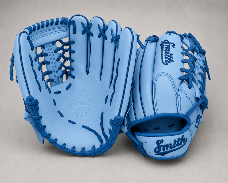 Smith FGNW-Baby Blue n Blue Baseball and Softball Glove