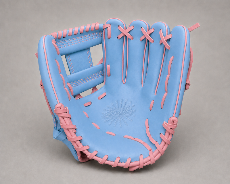 Smith FGIW-Baby Blue n Pink Baseball and Softball Glove