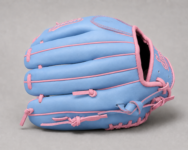 Smith FGIW-Baby Blue n Pink Baseball and Softball Glove