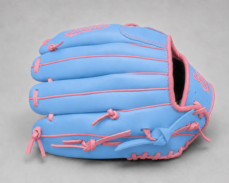 Smith FGNW-Baby Blue n Pink Baseball and Softball Glove