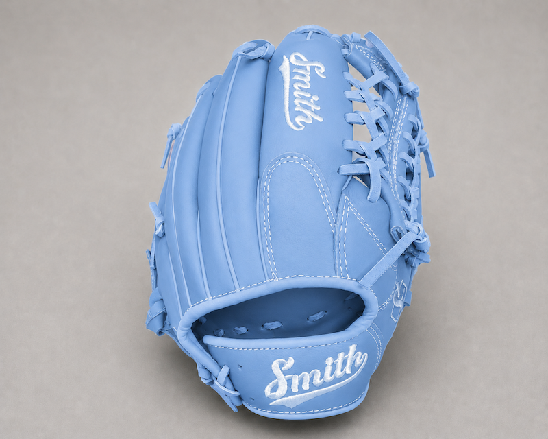 Smith FGNW-Baby Blue n White Baseball and Softball Glove