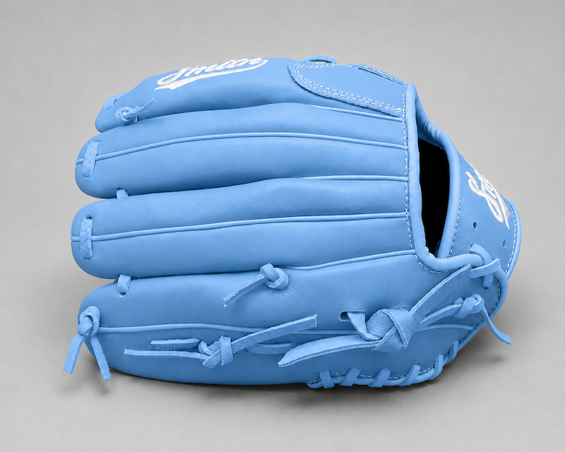 Smith FGNW-Baby Blue n White Baseball and Softball Glove