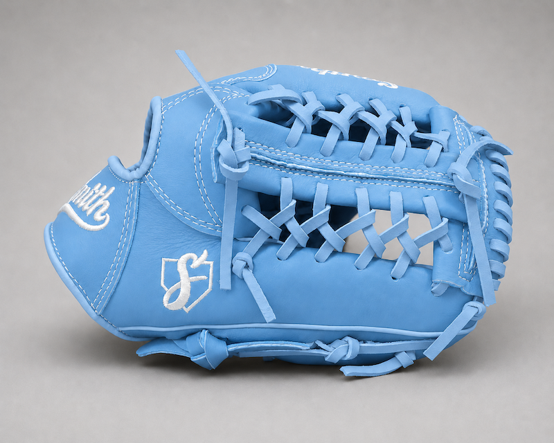 Smith FGNW-Baby Blue n White Baseball and Softball Glove