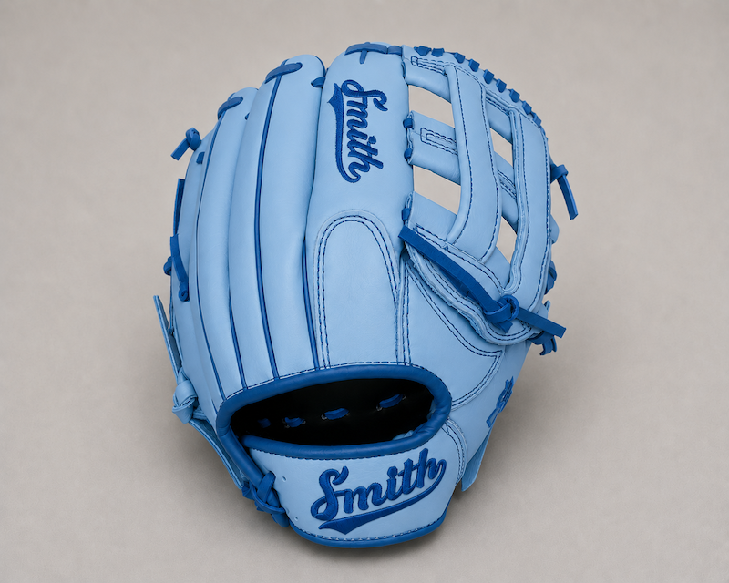Smith FGHW-Baby Blue n Blue Baseball and Softball Glove