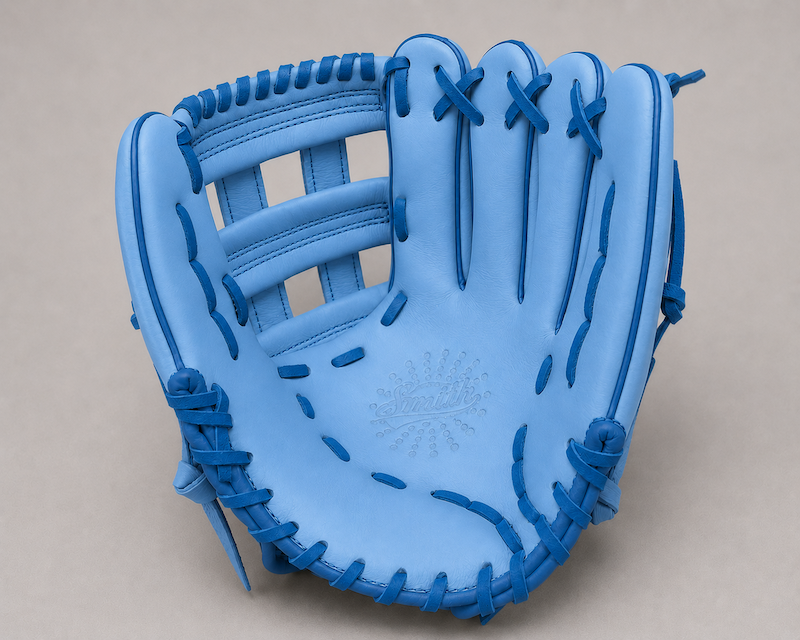Smith FGHW-Baby Blue n Blue Baseball and Softball Glove
