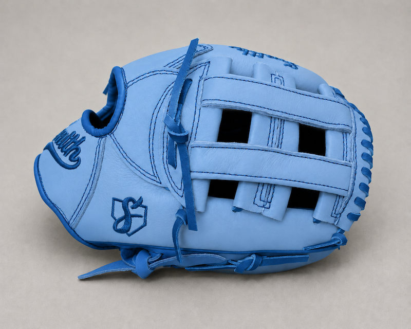 Smith FGHW-Baby Blue n Blue Baseball and Softball Glove