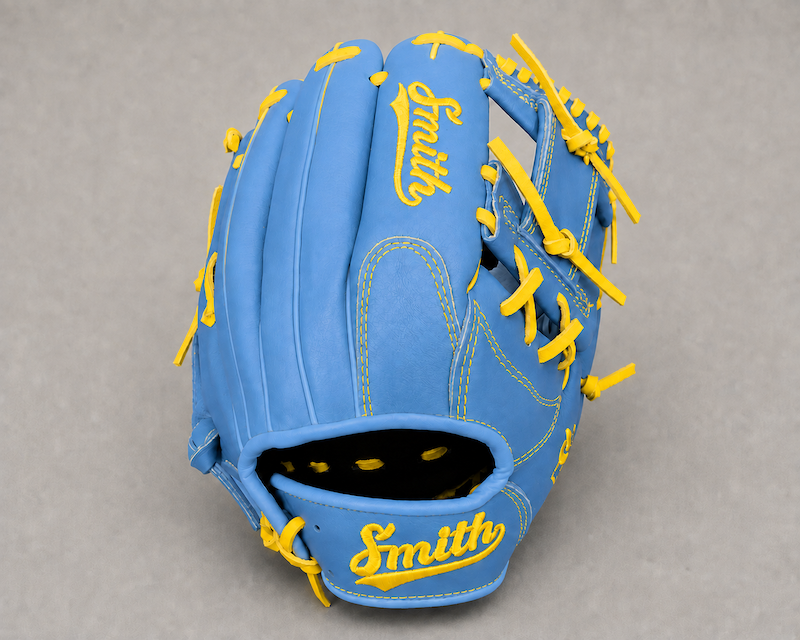 Smith FGIW-Baby Blue n Yellow Baseball and Softball Glove