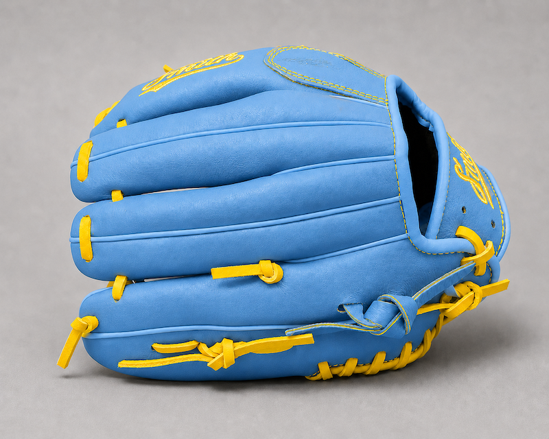 Smith FGIW-Baby Blue n Yellow Baseball and Softball Glove