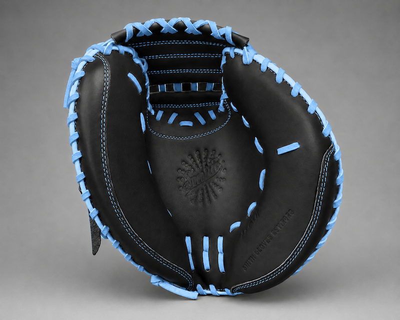 Smith BCM-Black n Baby Blue (Baseball Catchers Mitt)
