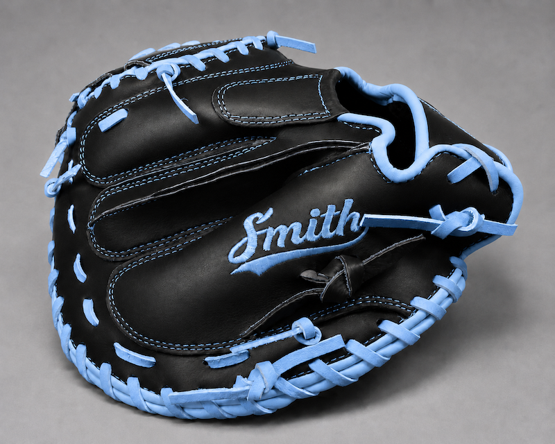Smith BCM-Black n Baby Blue (Baseball Catchers Mitt)