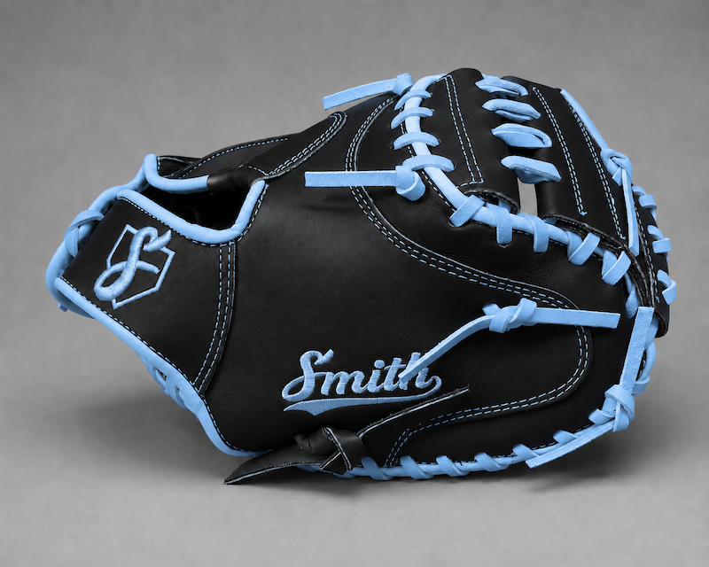 Smith BCM-Black n Baby Blue (Baseball Catchers Mitt)