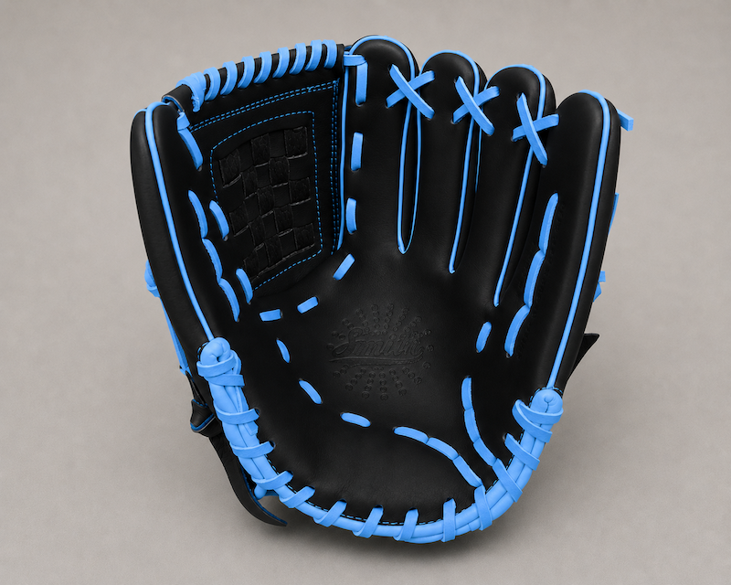 Smith FGBW-Black n Baby Blue Baseball and Softball Glove