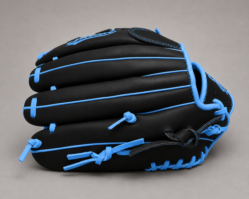 Smith FGBW-Black n Baby Blue Baseball and Softball Glove