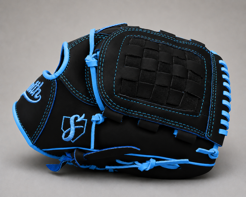 Smith FGBW-Black n Baby Blue Baseball and Softball Glove
