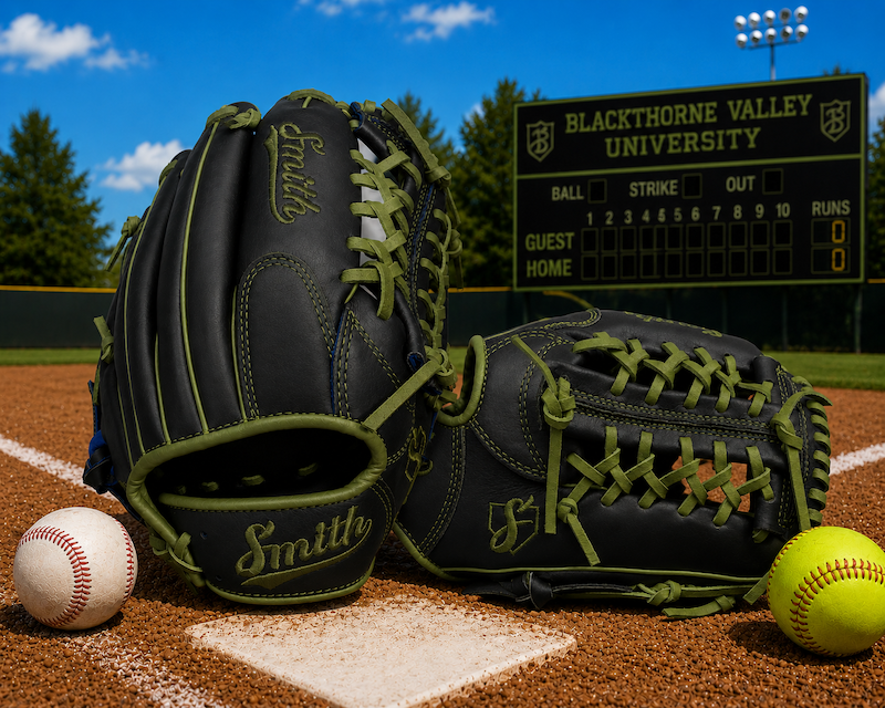 Smith FGNW-Black n Green Baseball and Softball Glove