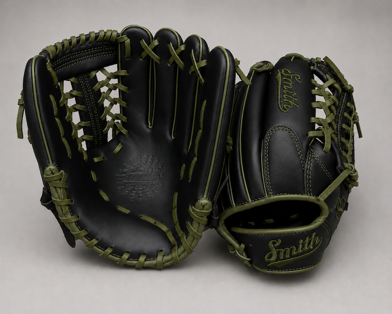 Smith FGNW-Black n Green Baseball and Softball Glove