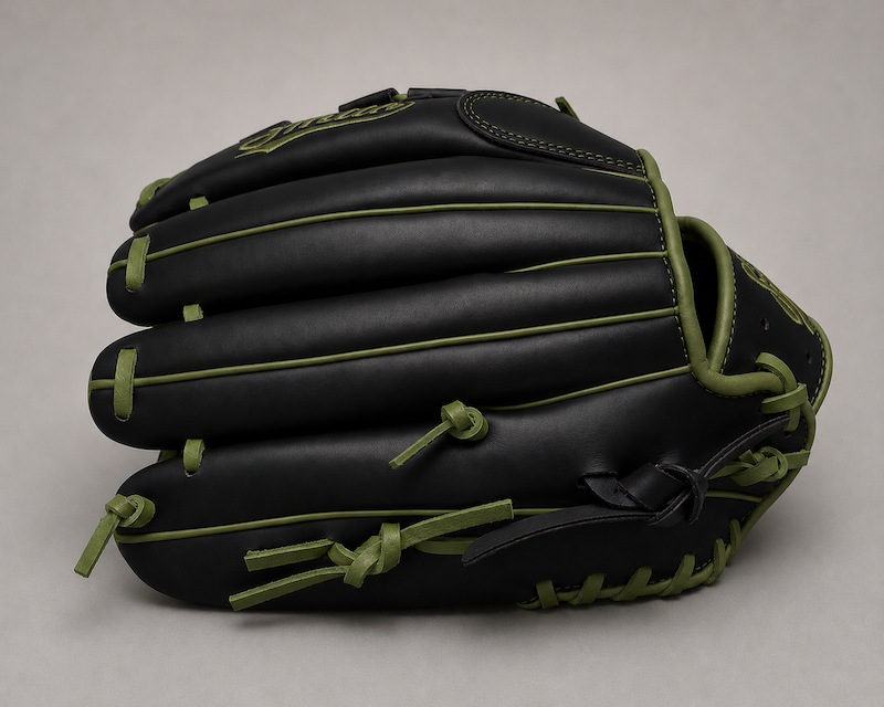 Smith FGBW-Black n Green Baseball and Softball Glove