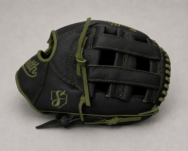 Smith FGHW-Black n Green Baseball and Softball Glove