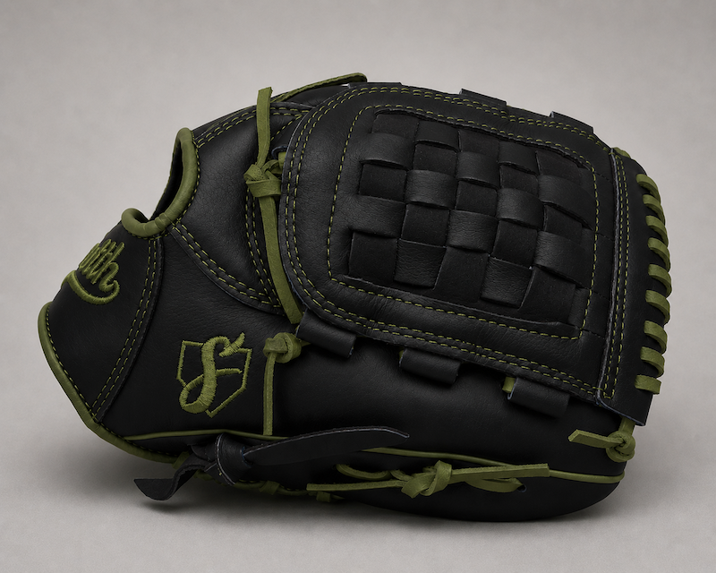 Smith FGBW-Black n Green Baseball and Softball Glove
