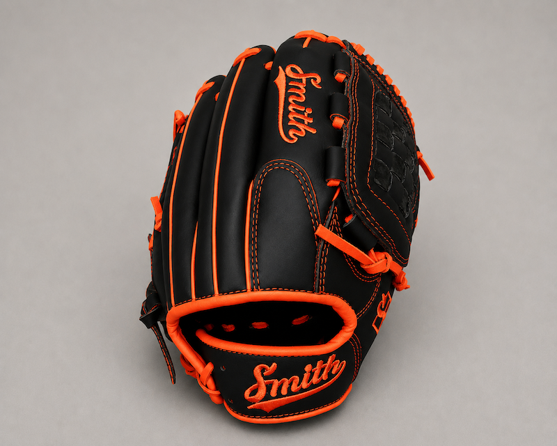 Smith FGBW-Black n Orange Baseball and Softball Glove