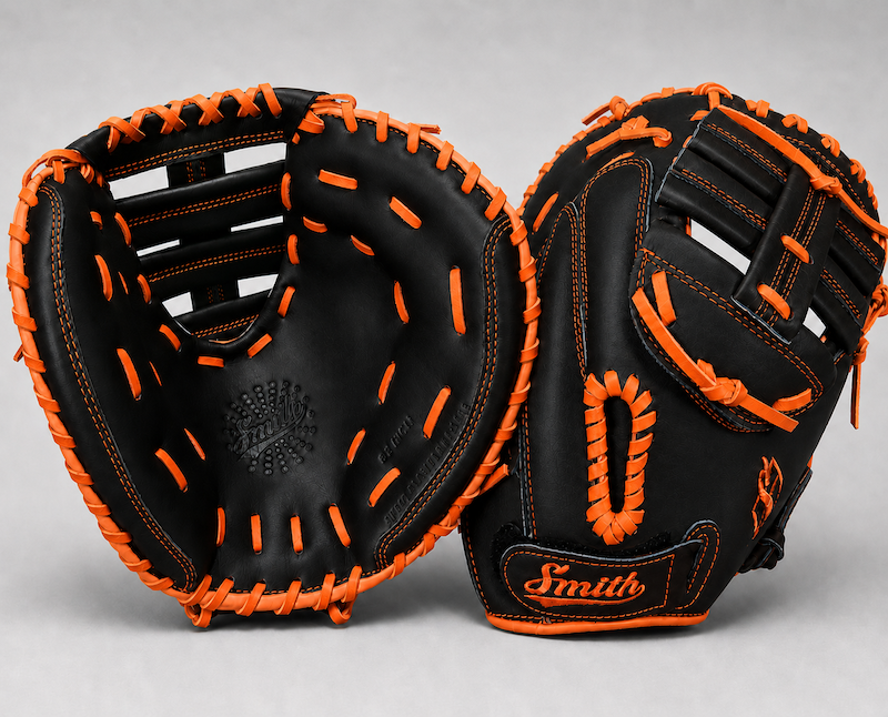 Smith SBCM-Black Orange (Softball Catchers Glove)