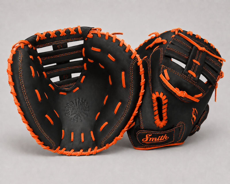 Smith SBCM-Black n Orange (Softball Catchers Glove)