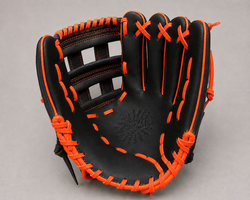 Smith FGHW-Black n Orange Baseball and Softball Glove