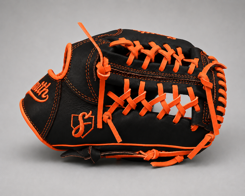 Smith FGNW-Black n Orange Baseball and Softball Glove