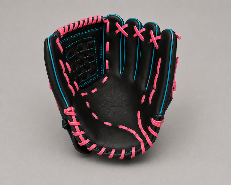 Smith FGBW-Black n Pink n Blue Baseball and Softball Glove