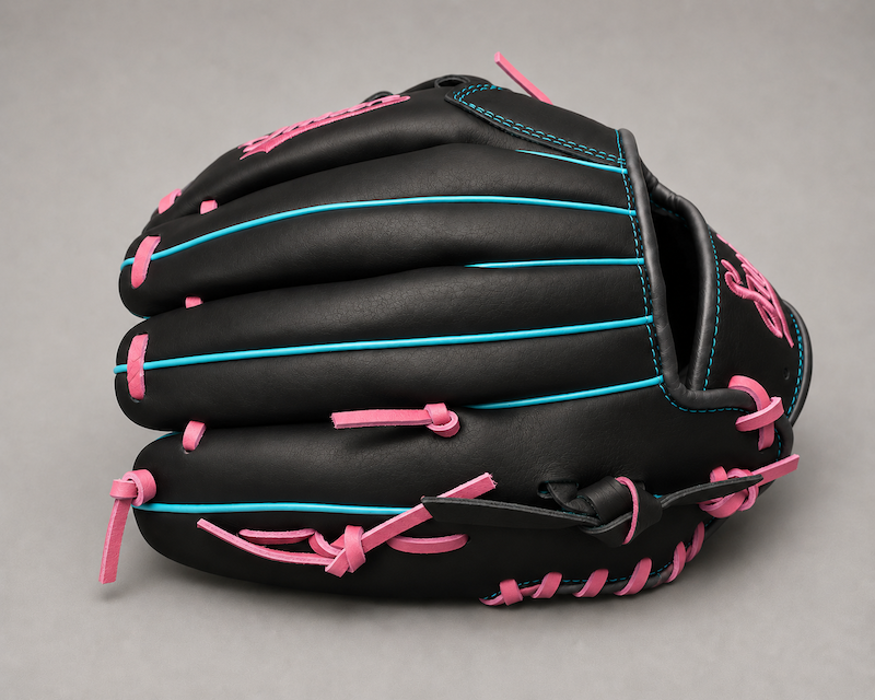 Smith FGHW-Black Pink n Blue Baseball and Softball Glove