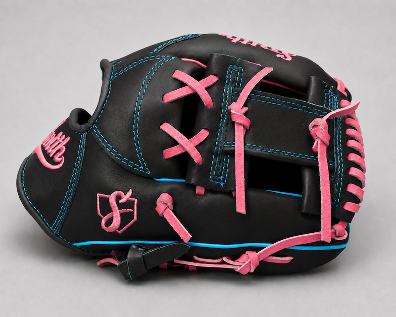 Smith FGIW-Black Pink n Blue Baseball and Softball Glove