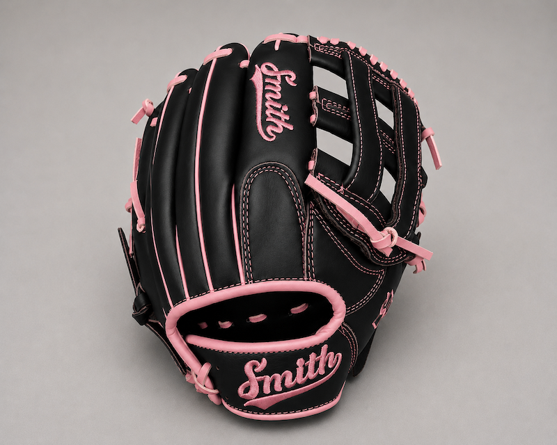 Smith FGHW-Black n Pink Baseball and Softball Glove