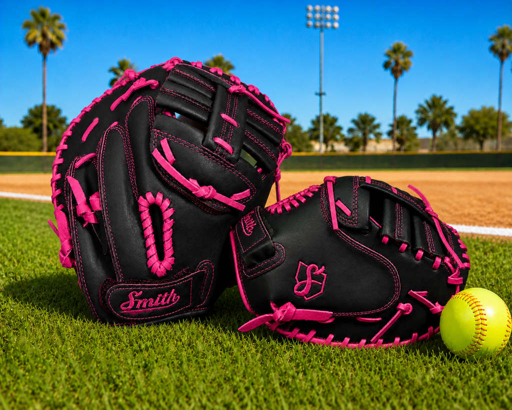 Smith SBCM-Black Pink (Softball Catchers Glove)
