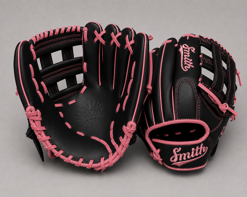 Smith FGHW-Black n Pink Baseball and Softball Glove