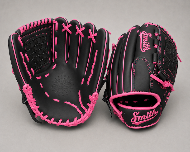 Smith FGBW-Black n Pink Baseball and Softball Glove