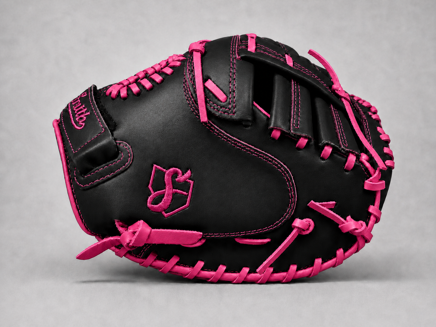 Smith SBCM-Black Pink (Softball Catchers Glove)