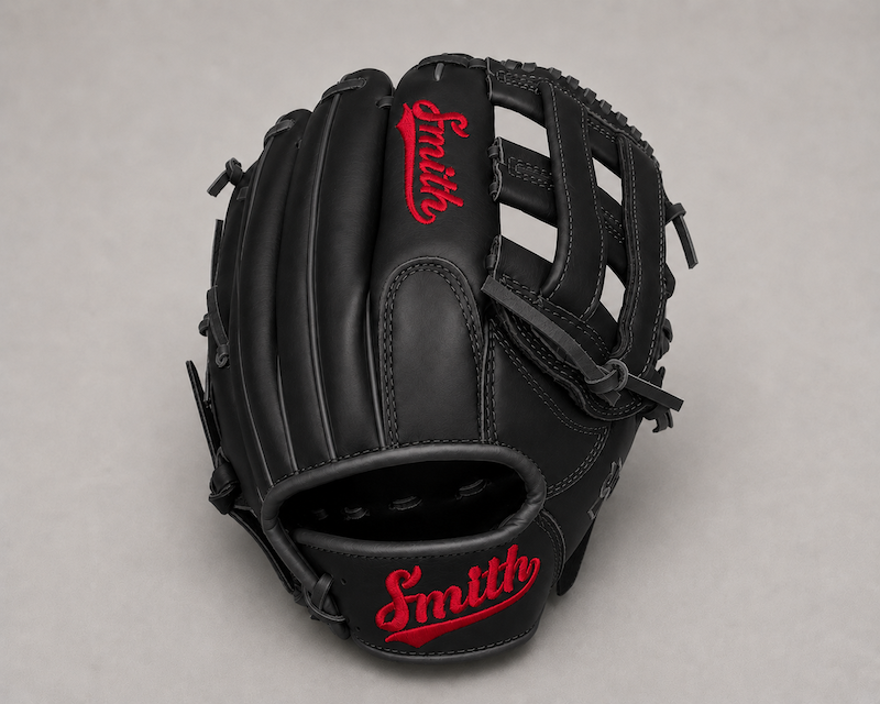 Smith FGHW-Black n Red 2 Baseball and Softball Glove