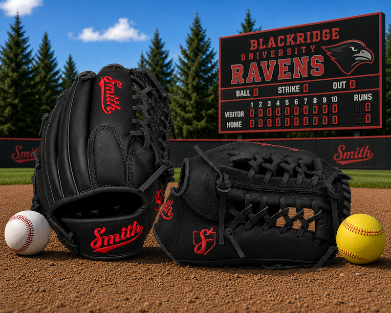 Smith FGNW-Black n Red 2 Baseball and Softball Glove