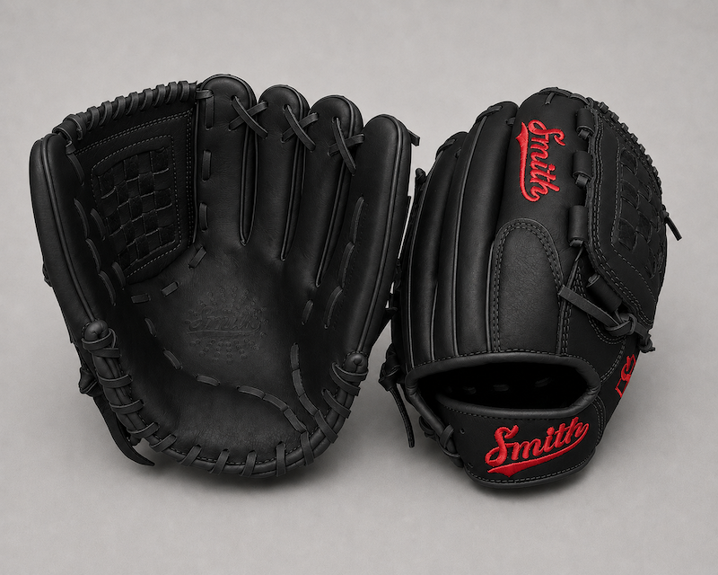 Smith FGBW-Black n Red 2 Baseball and Softball Glove