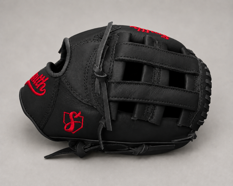 Smith FGHW-Black n Red 2 Baseball and Softball Glove