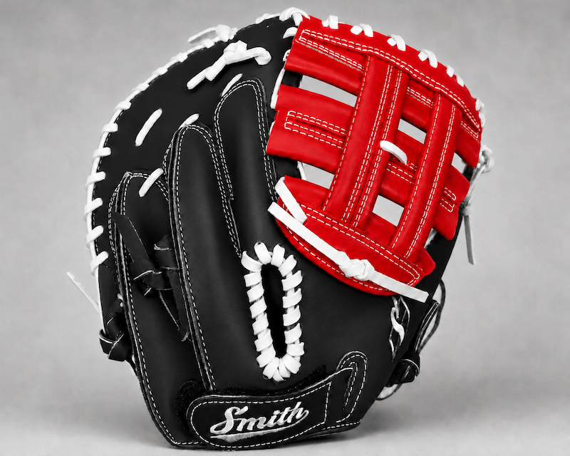 Smith SBCM-Black Red n White (Softball Catchers Glove)