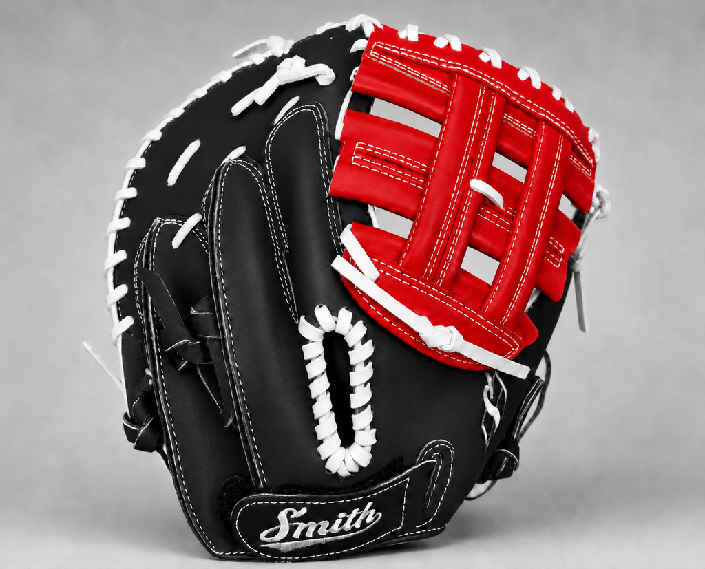 Smith SBCM-Black Red White (Softball Catchers Glove)