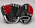 Smith FGBW-Black Red n White Baseball and Softball Glove